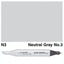Copic Sketch Marker N 3 Neutral Gray - Al Masam Stationery LLC