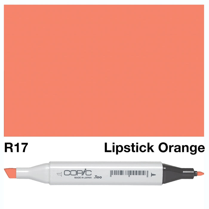 Copic Sketch Marker R 17 Lipstick Orange - Al Masam Stationery LLC
