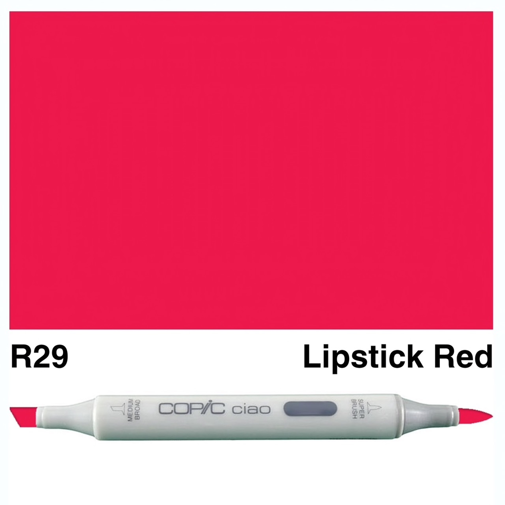 Copic Sketch Marker R 29 Lipstick Red - Al Masam Stationery LLC Main image