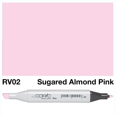 Copic Sketch Marker Rv 02 Sugared Almond Pink - Al Masam Stationery LLC Main image