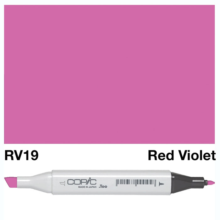 Copic Sketch Marker Rv 19 Red Violet - Al Masam Stationery LLC