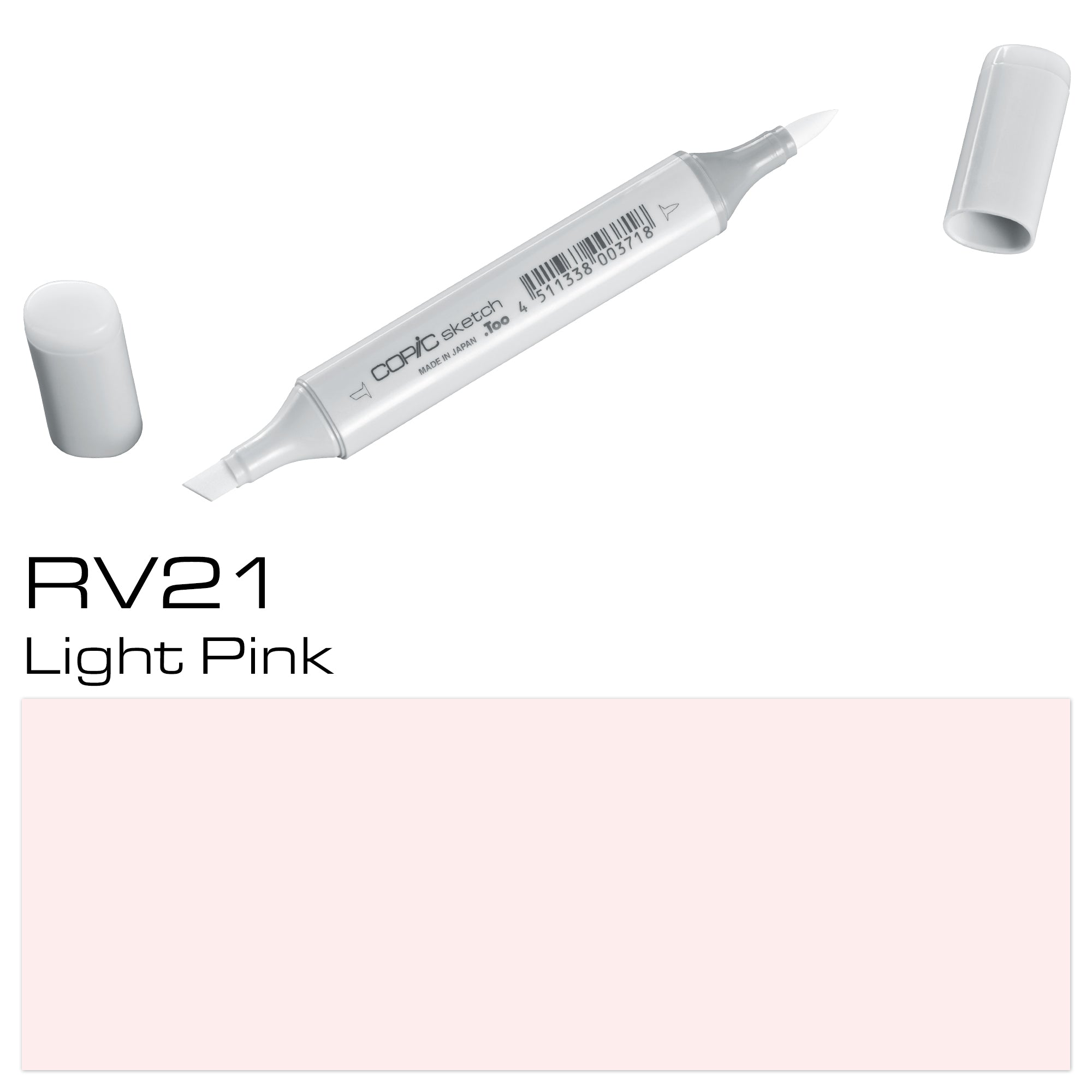 Copic Sketch Marker Rv21 Light Pink - Al Masam Stationery LLC Main image