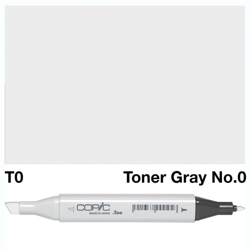 Copic Sketch Marker T 0 Toner Gray - Al Masam Stationery LLC Main image