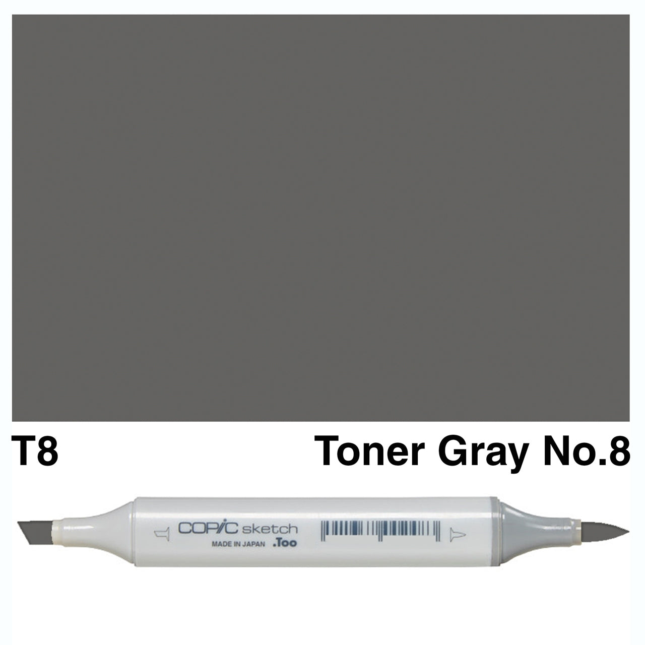 Copic Sketch Marker T 8 Toner Gray - Al Masam Stationery LLC Main image