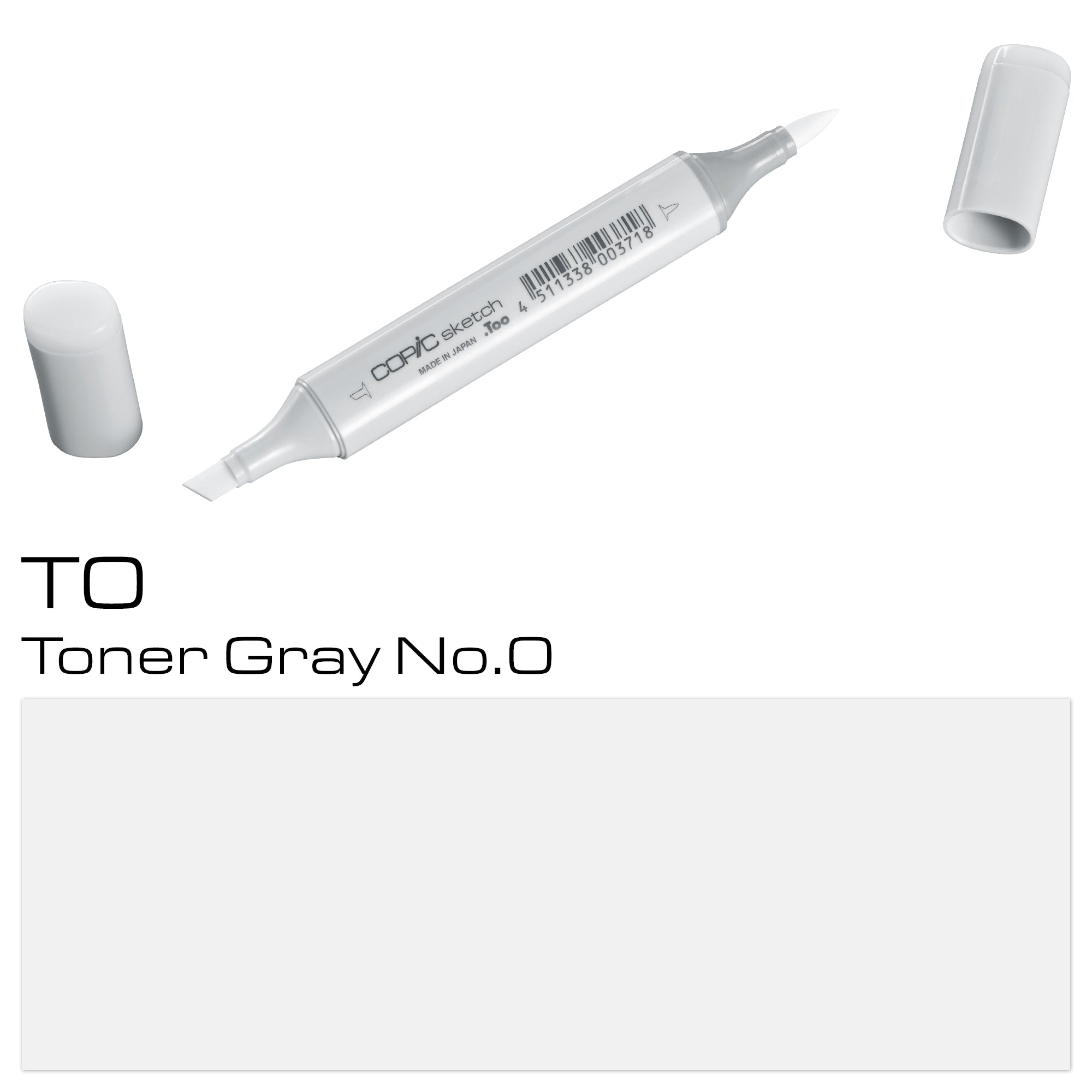 Copic Sketch Marker T0 Toner Grey - Al Masam Stationery LLC Main image