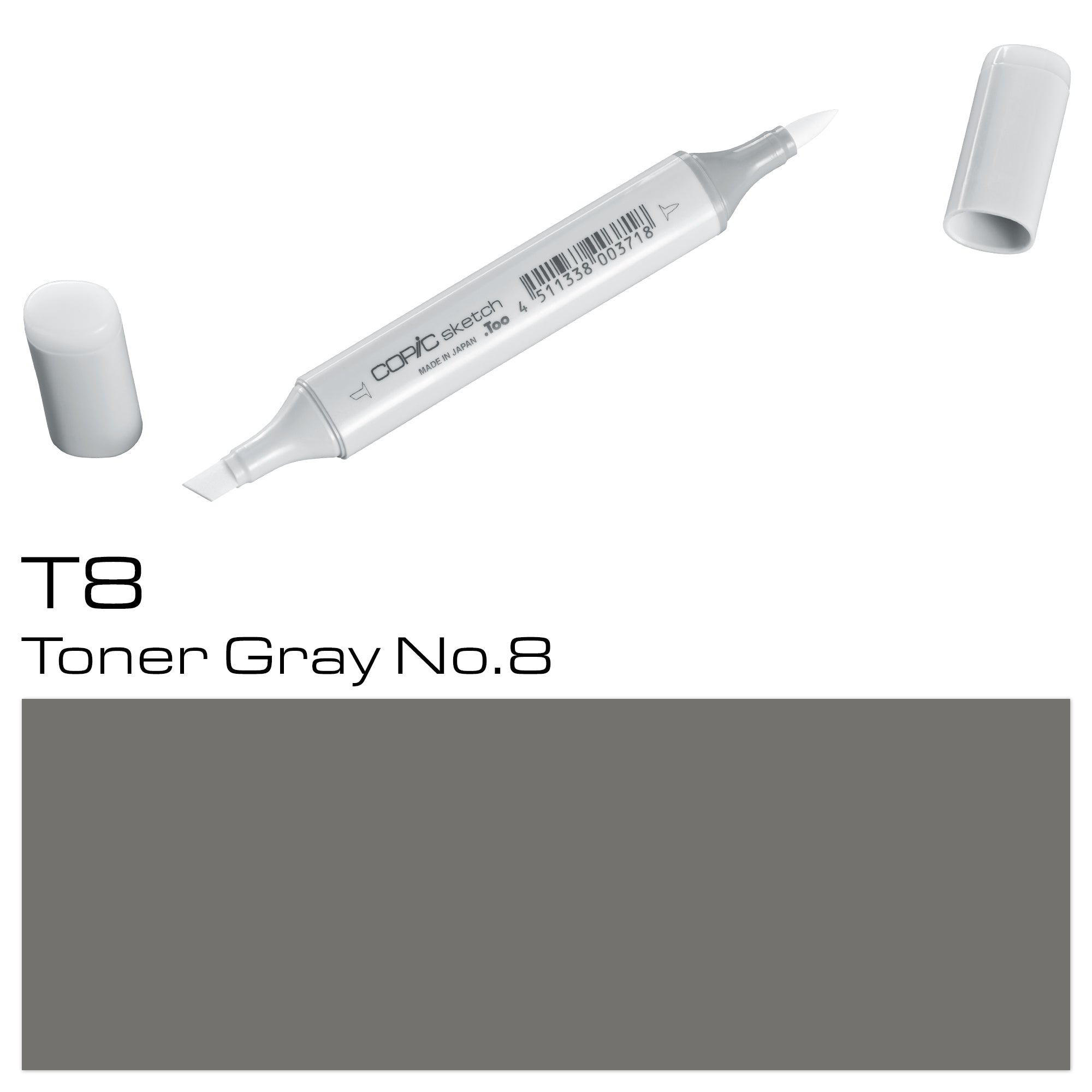 Copic Sketch Marker T8 Toner Grey - Al Masam Stationery LLC Main image
