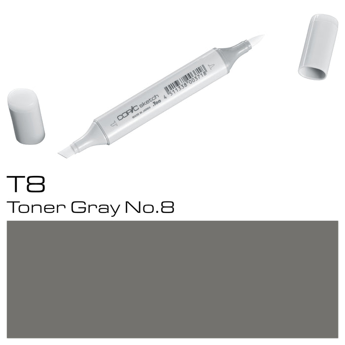 Copic Sketch Marker T8 Toner Grey - Al Masam Stationery LLC