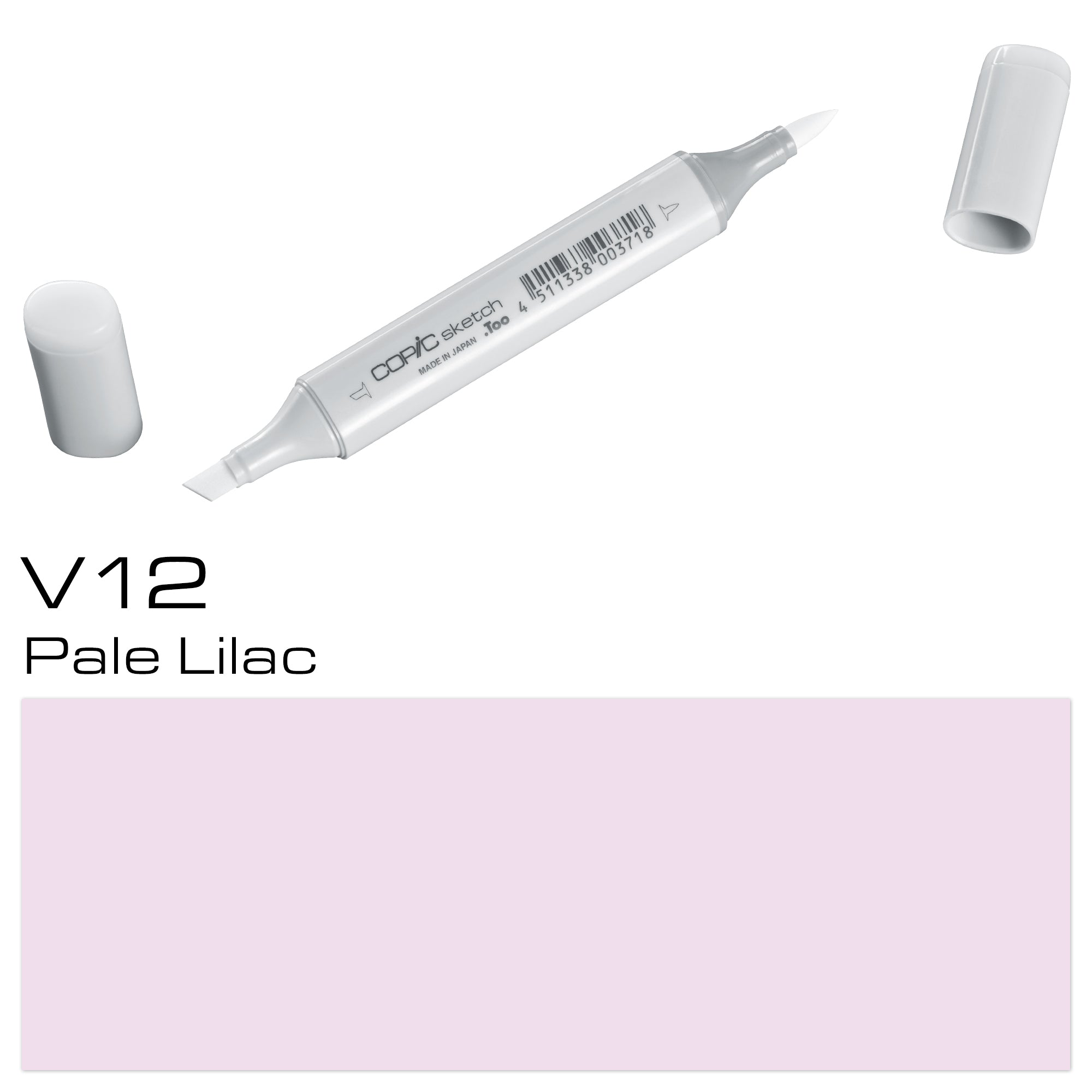 Copic Sketch Marker V12 Pale Lilac - Al Masam Stationery LLC Main image