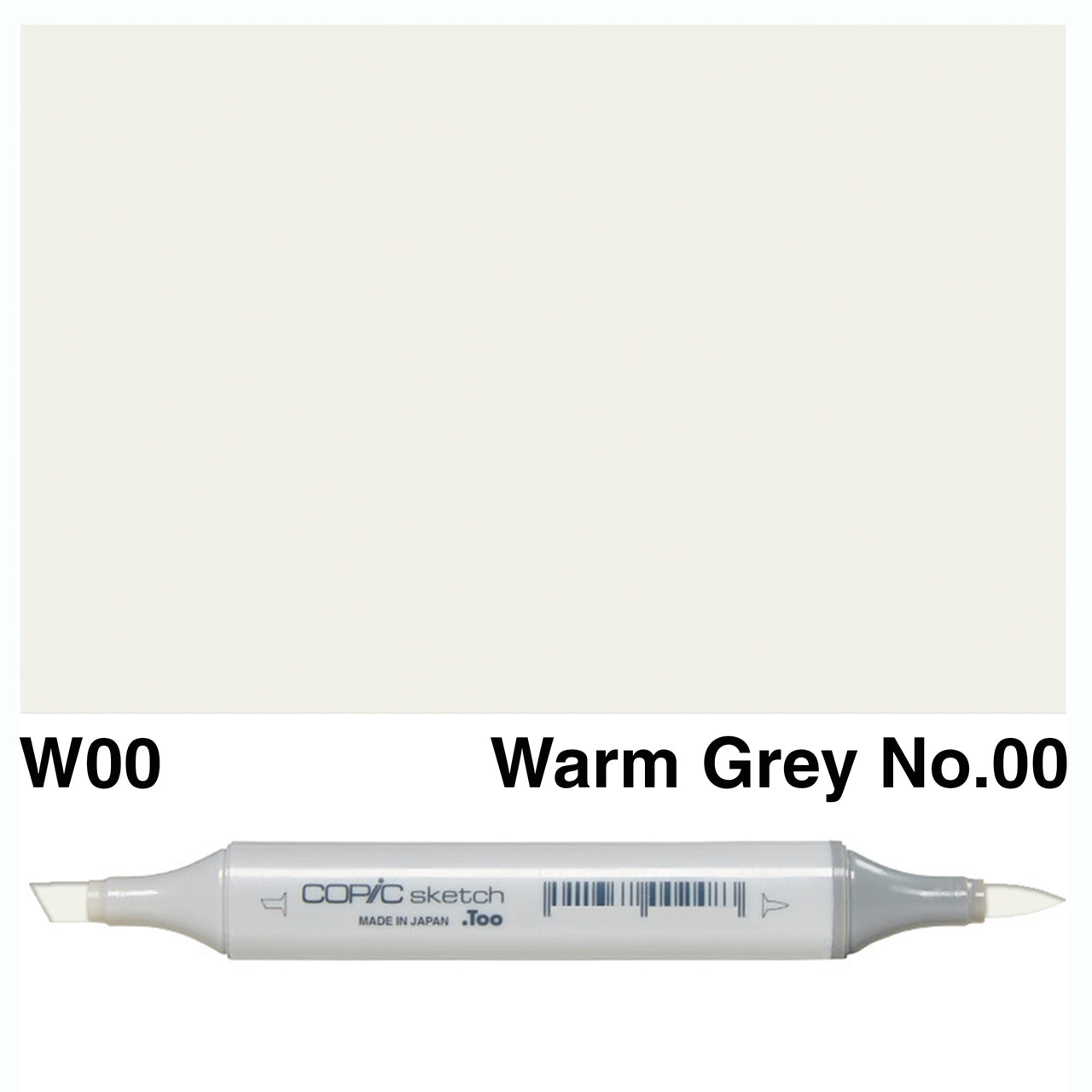 Copic Sketch Marker W00 Warm Gray - Al Masam Stationery LLC Main image
