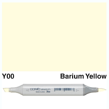 Copic Sketch Marker Y 00 Barium Yellow - Al Masam Stationery LLC Main image