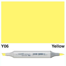Copic Sketch Marker Y 06 Yellow - Al Masam Stationery LLC Main image