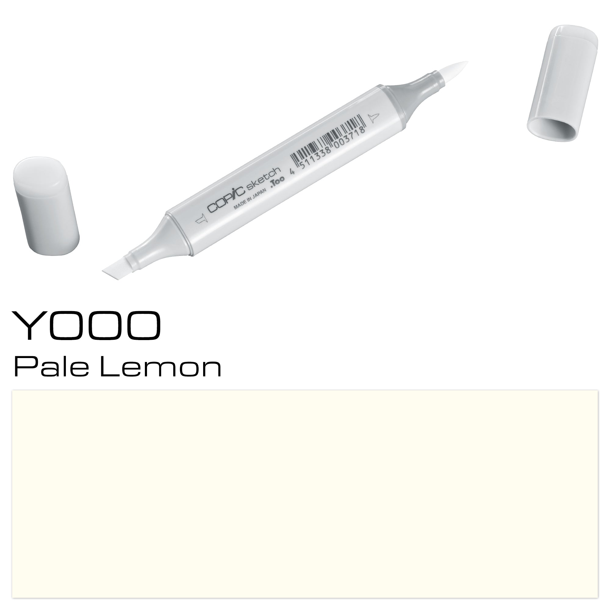 Copic Sketch Marker Y000 Pale Lemon - Al Masam Stationery LLC Main image