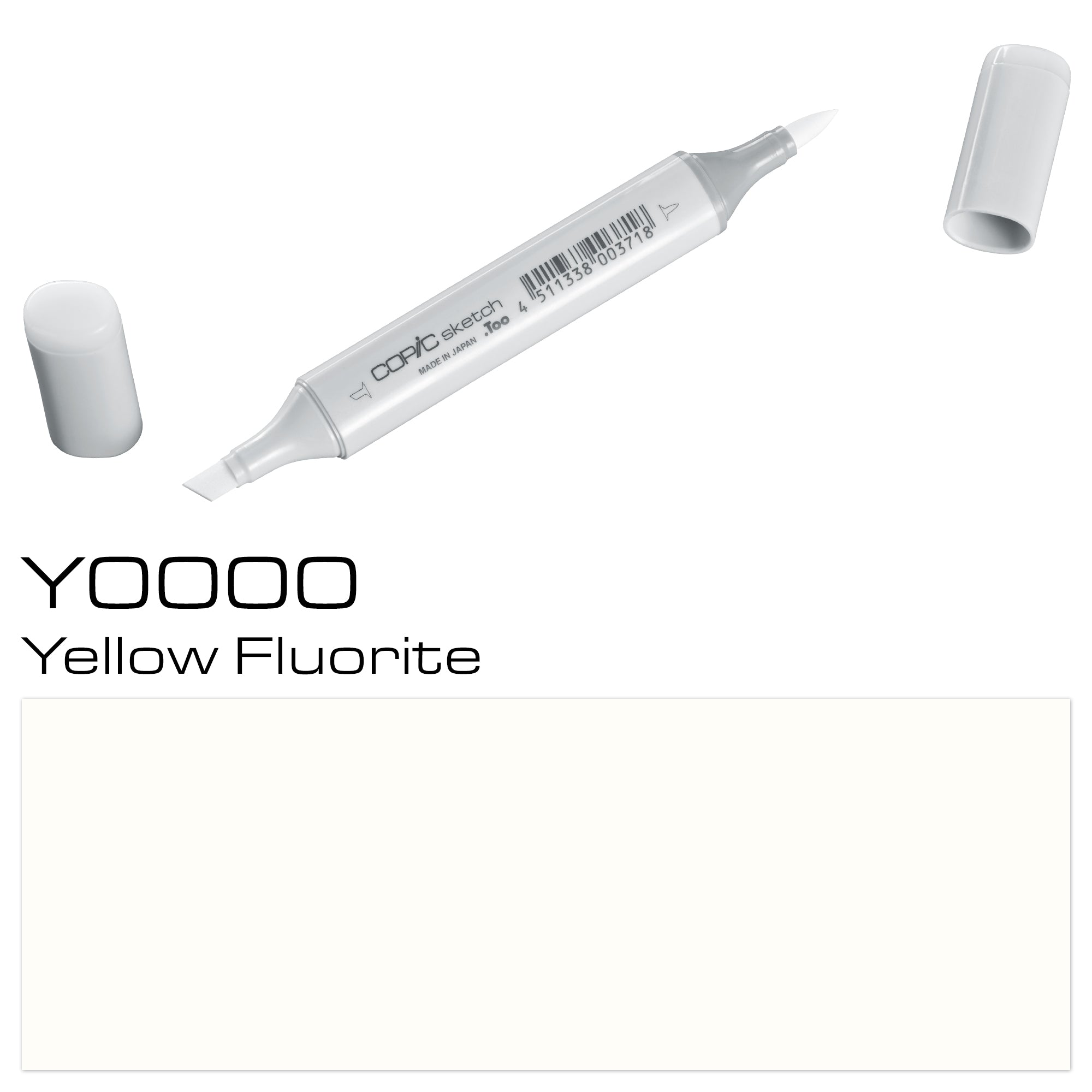 Copic Sketch Marker Y0000 Yellow Fluorite - Al Masam Stationery LLC Main image