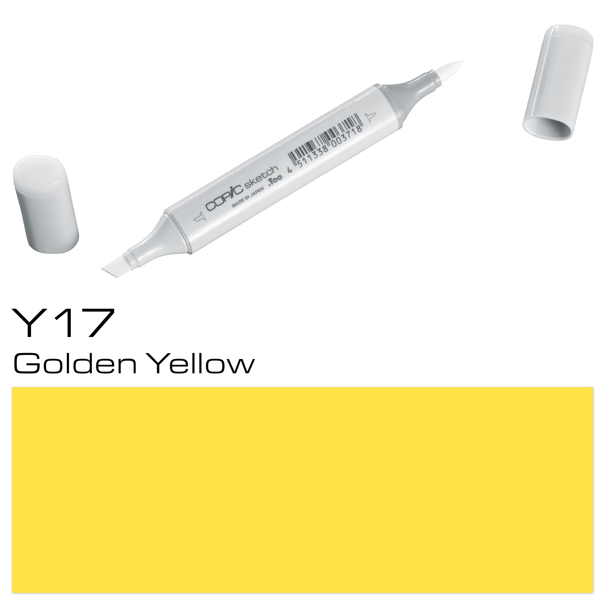 Copic Sketch Marker Y17 Goiden Yellow - Al Masam Stationery LLC Main image