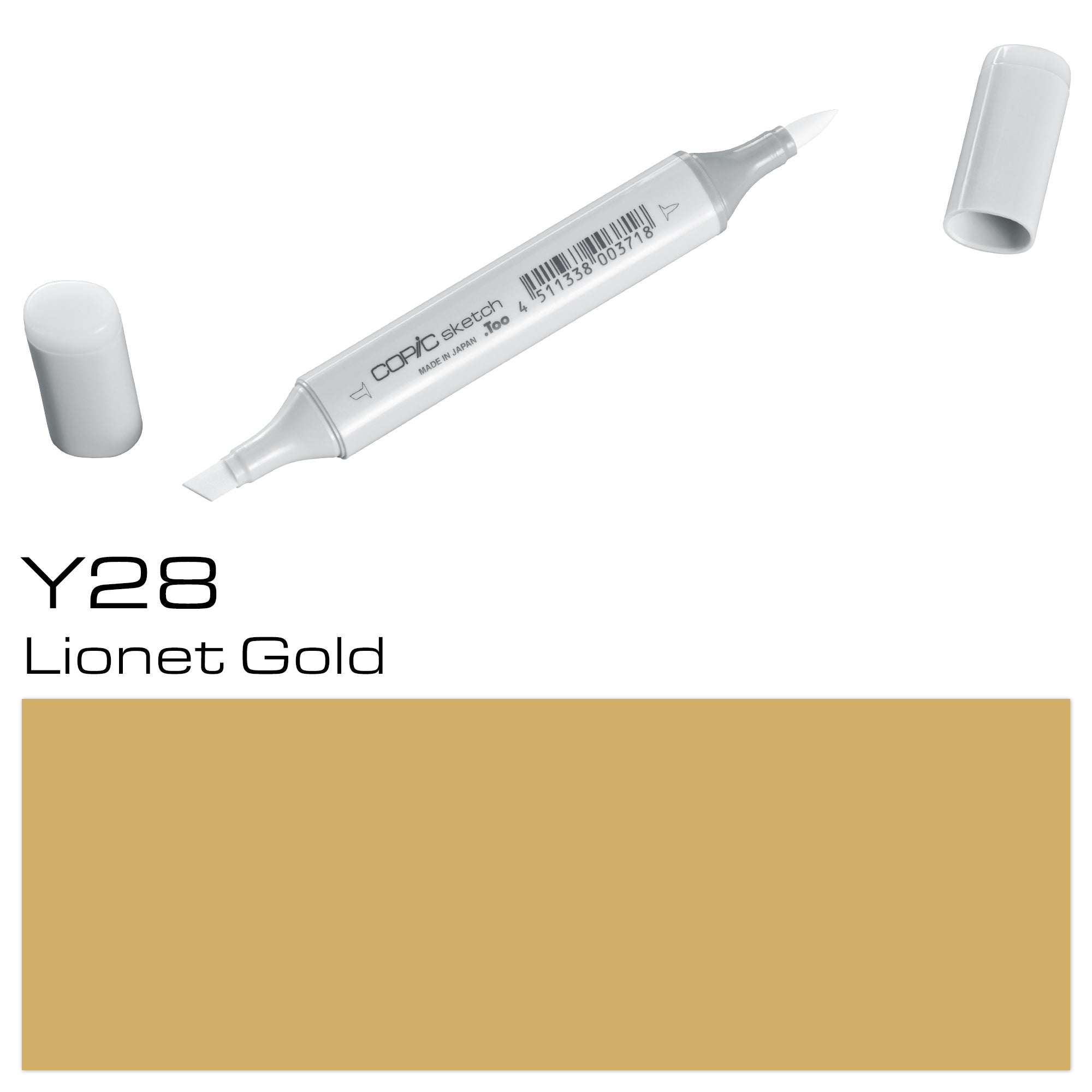 Copic Sketch Marker Y28 L/Gold - Al Masam Stationery LLC Main image