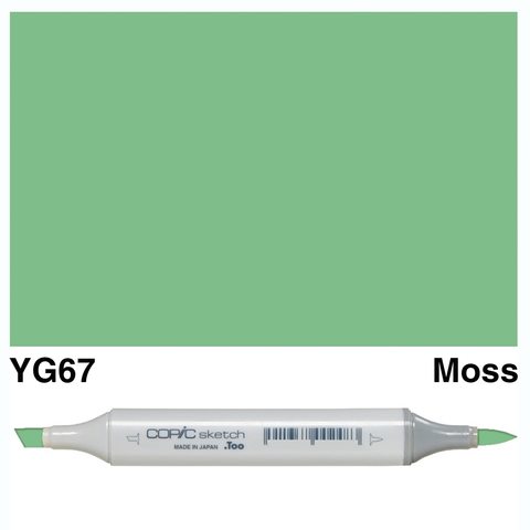 Copic Sketch Marker Yg 67 Moss - Al Masam Stationery LLC Main image
