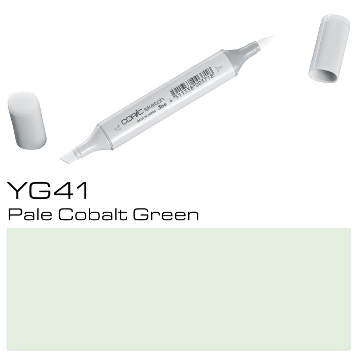 Copic Sketch Marker Yg41 Pale Cobalt Green - Al Masam Stationery LLC