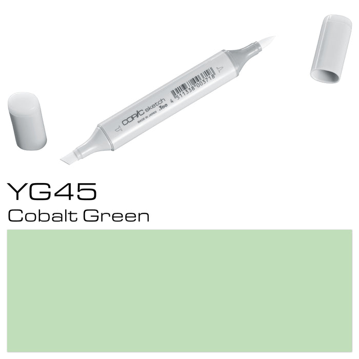 Copic Sketch Marker Yg45 Cobalt Green - Al Masam Stationery LLC