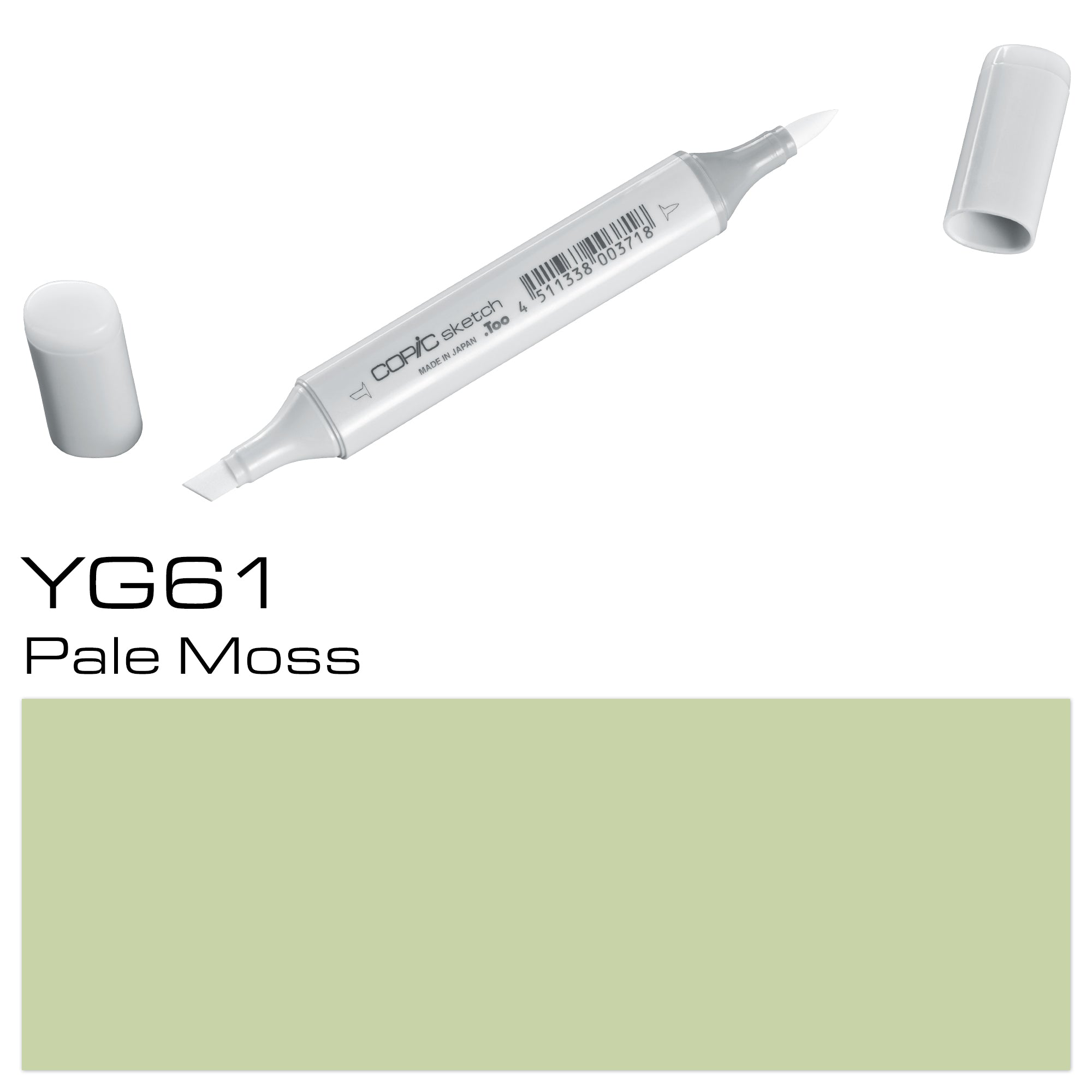 Copic Sketch Marker Yg61 Palemoss - Al Masam Stationery LLC Main image