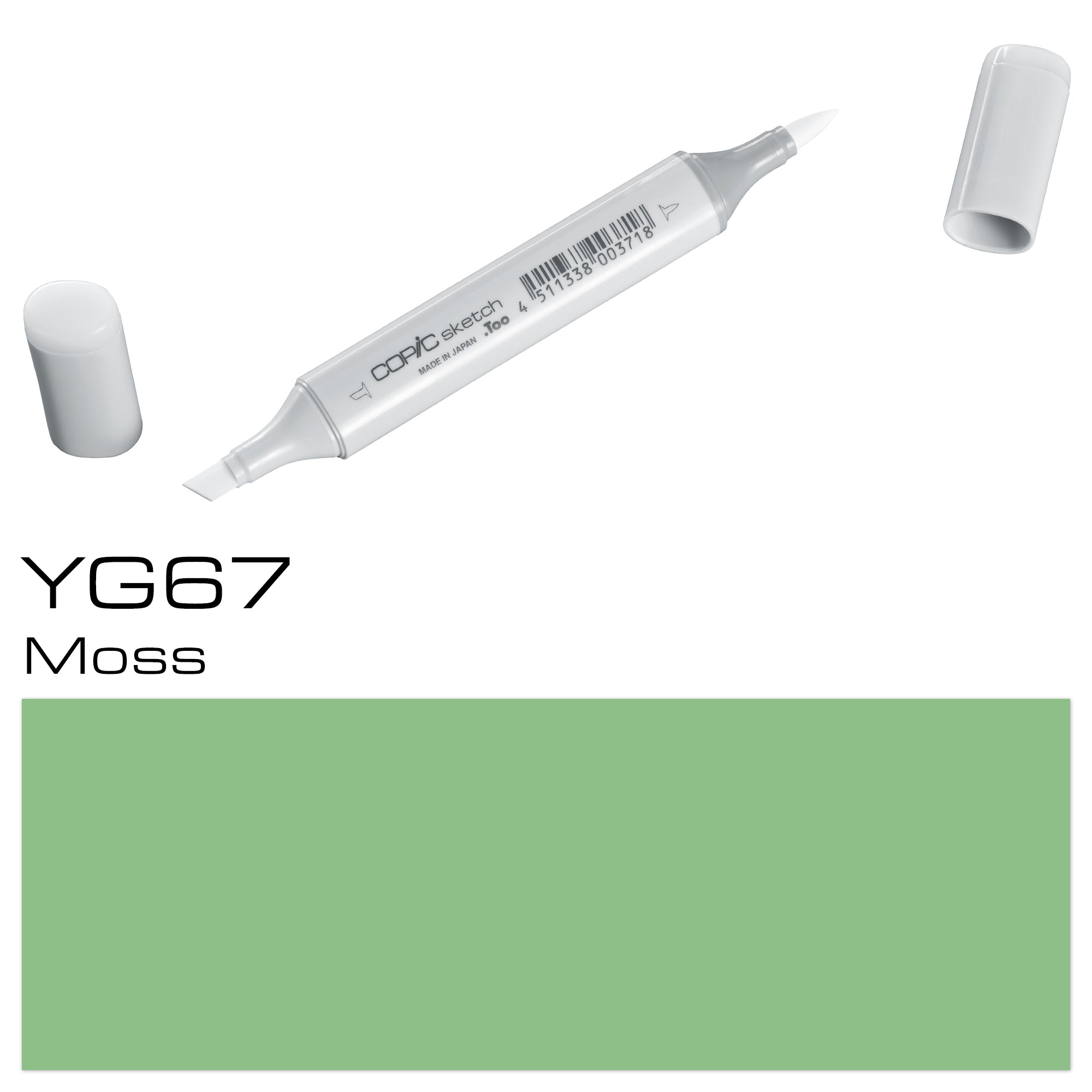 Copic Sketch Marker Yg67 Moss - Al Masam Stationery LLC Main image