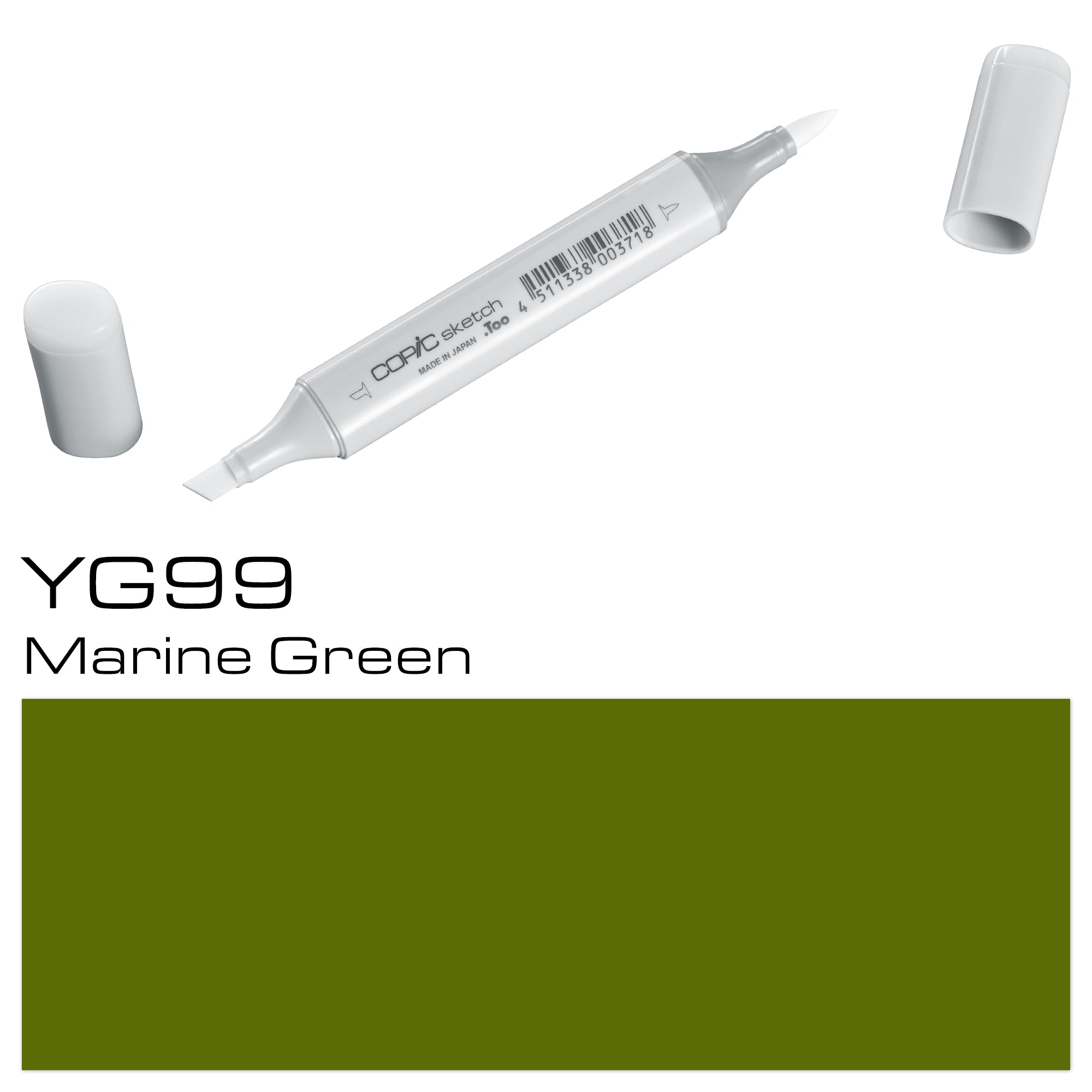 Copic Sketch Marker Yg99 Marine Green - Al Masam Stationery LLC Main image
