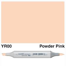 Copic Sketch Marker Yr 00 Powder Pink - Al Masam Stationery LLC Main image