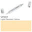 Copic Sketch Marker Yr31 in Light Reddish Yellow, showcasing the brush tip and vibrant ink color.