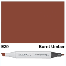 Copic Sketch Markere 29 Burnt Umber - Al Masam Stationery LLC Main image