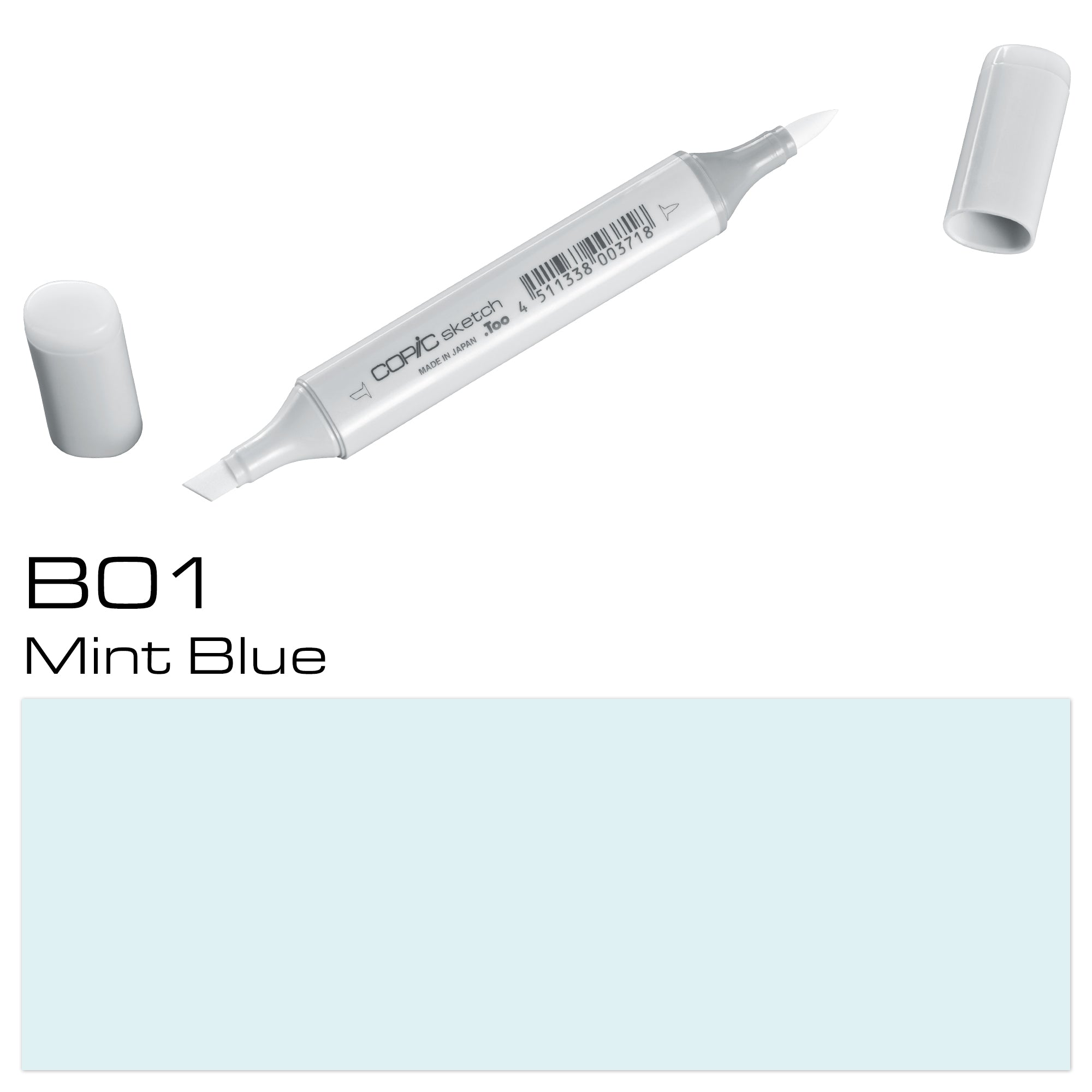 B01 Mint Blue Sketch Marker - Al Masam Stationery LLC Main image