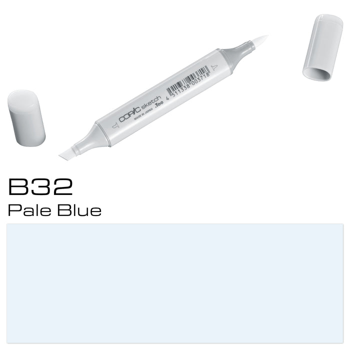 B32 Pale Blue Sketch Marker - Al Masam Stationery LLC