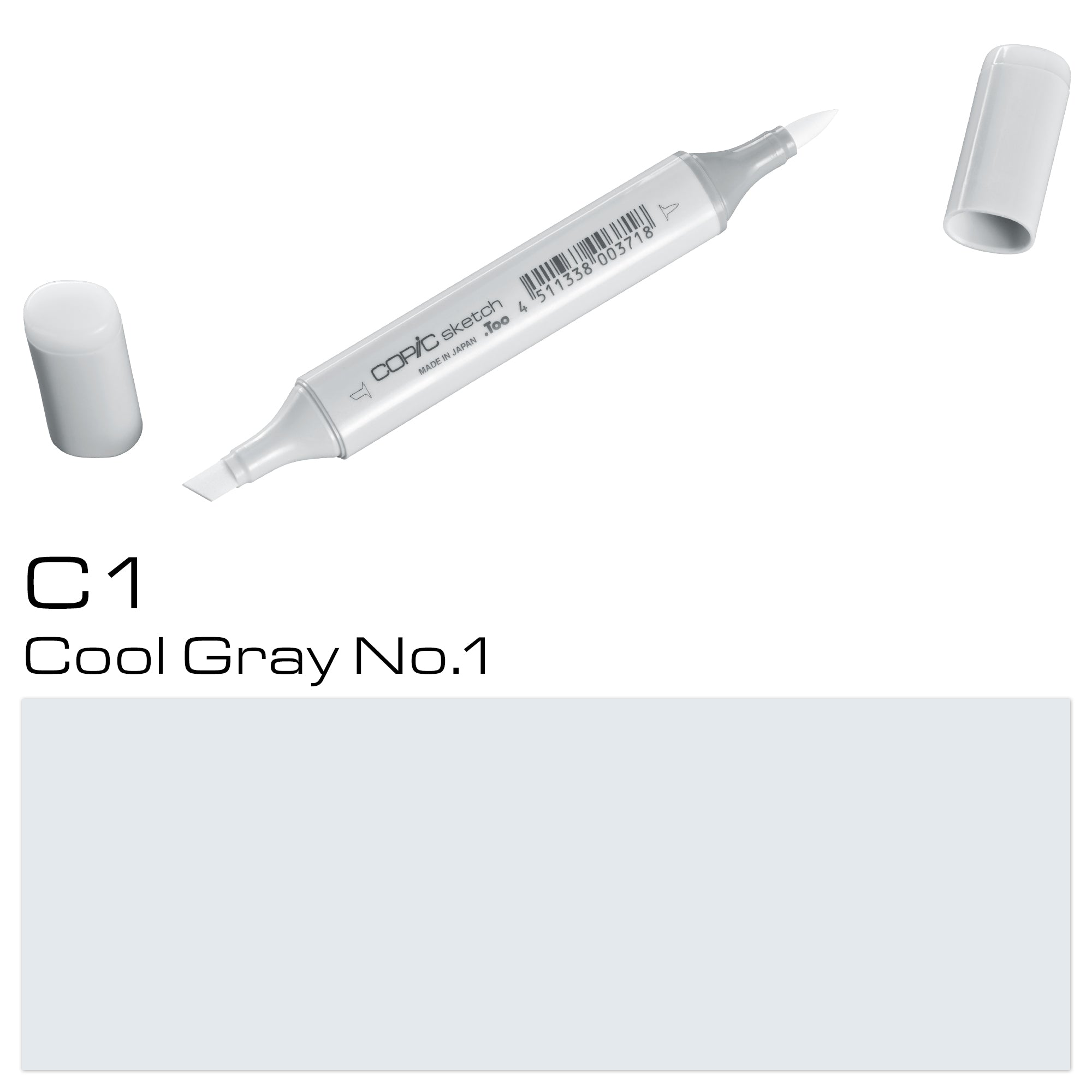 C1 Cool Gery Sketch Marker - Al Masam Stationery LLC Main image