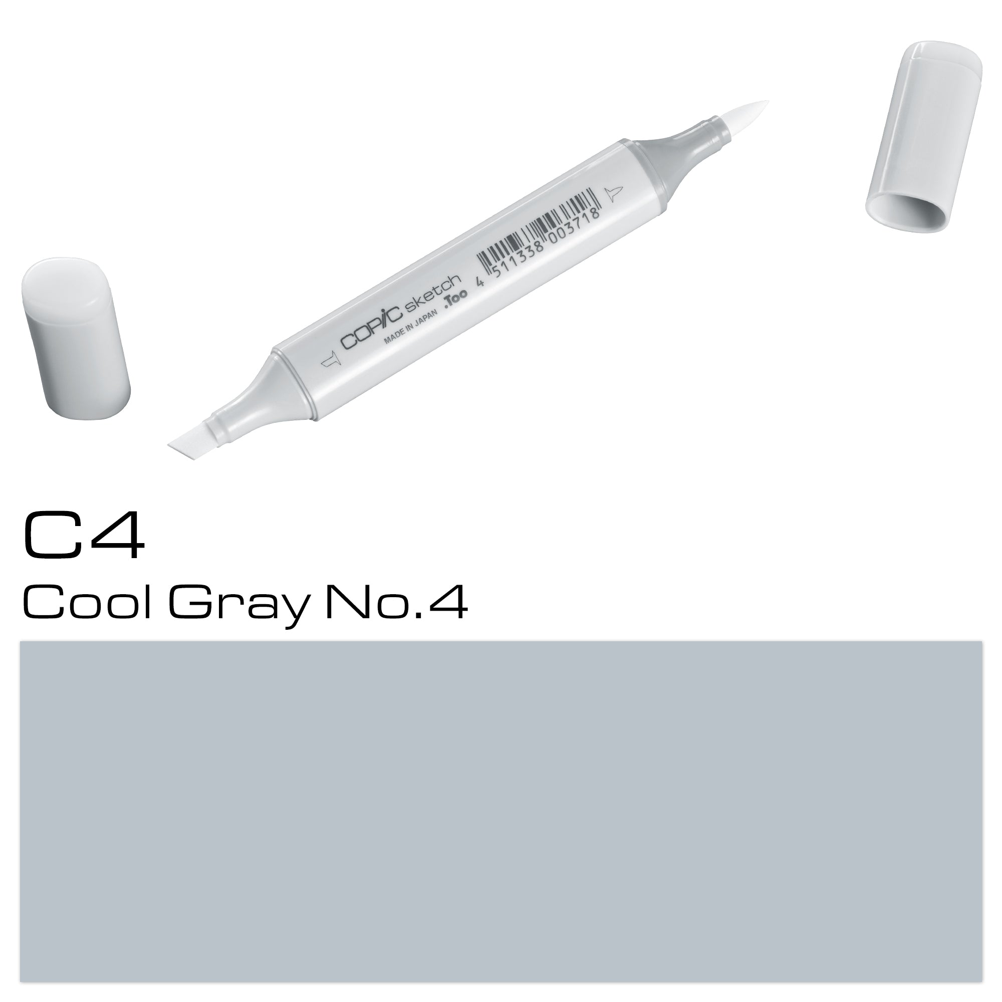 C4 Cool Grey Sketch Marker - Al Masam Stationery LLC Main image