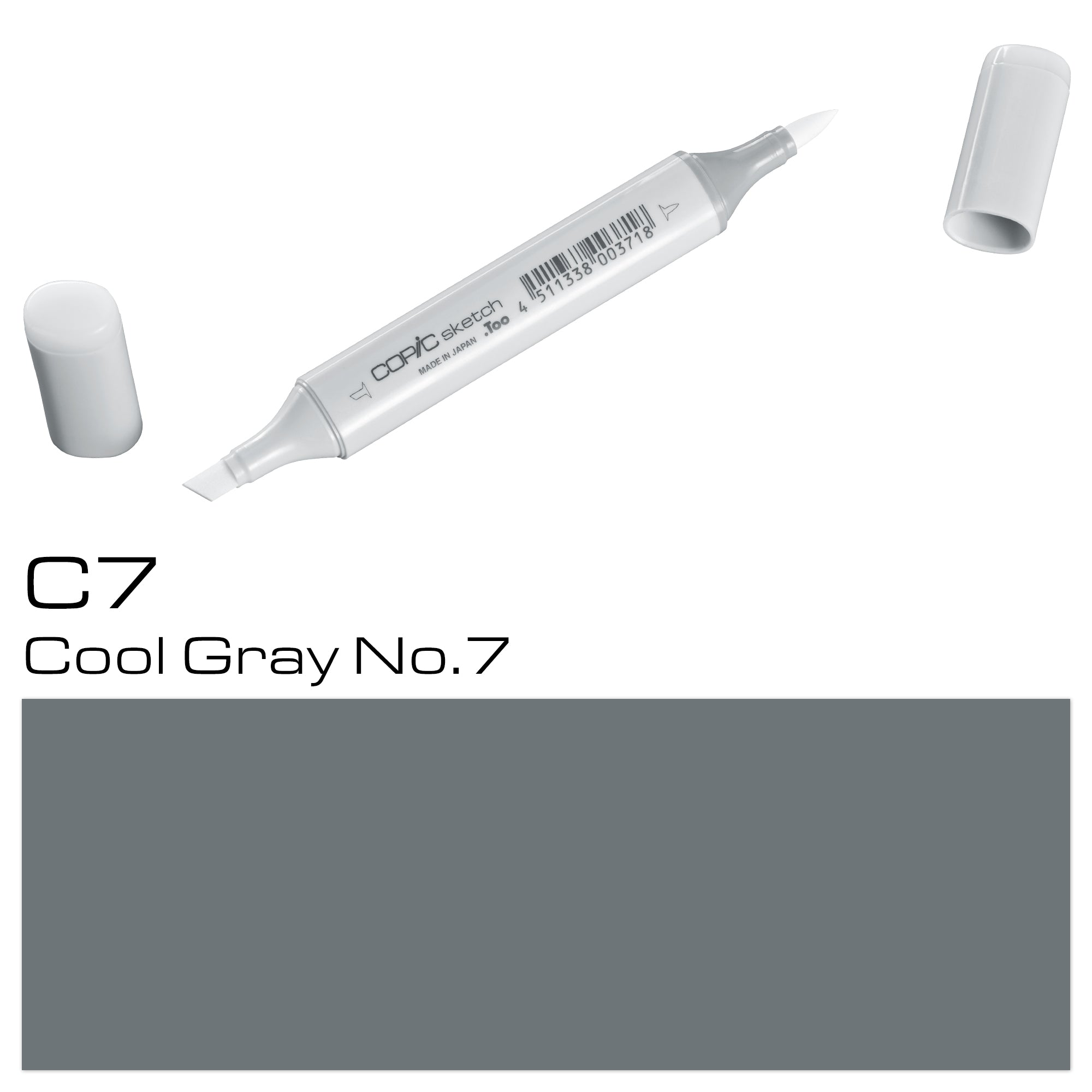 C7 Cool Grey Sketch Marker - Al Masam Stationery LLC Main image