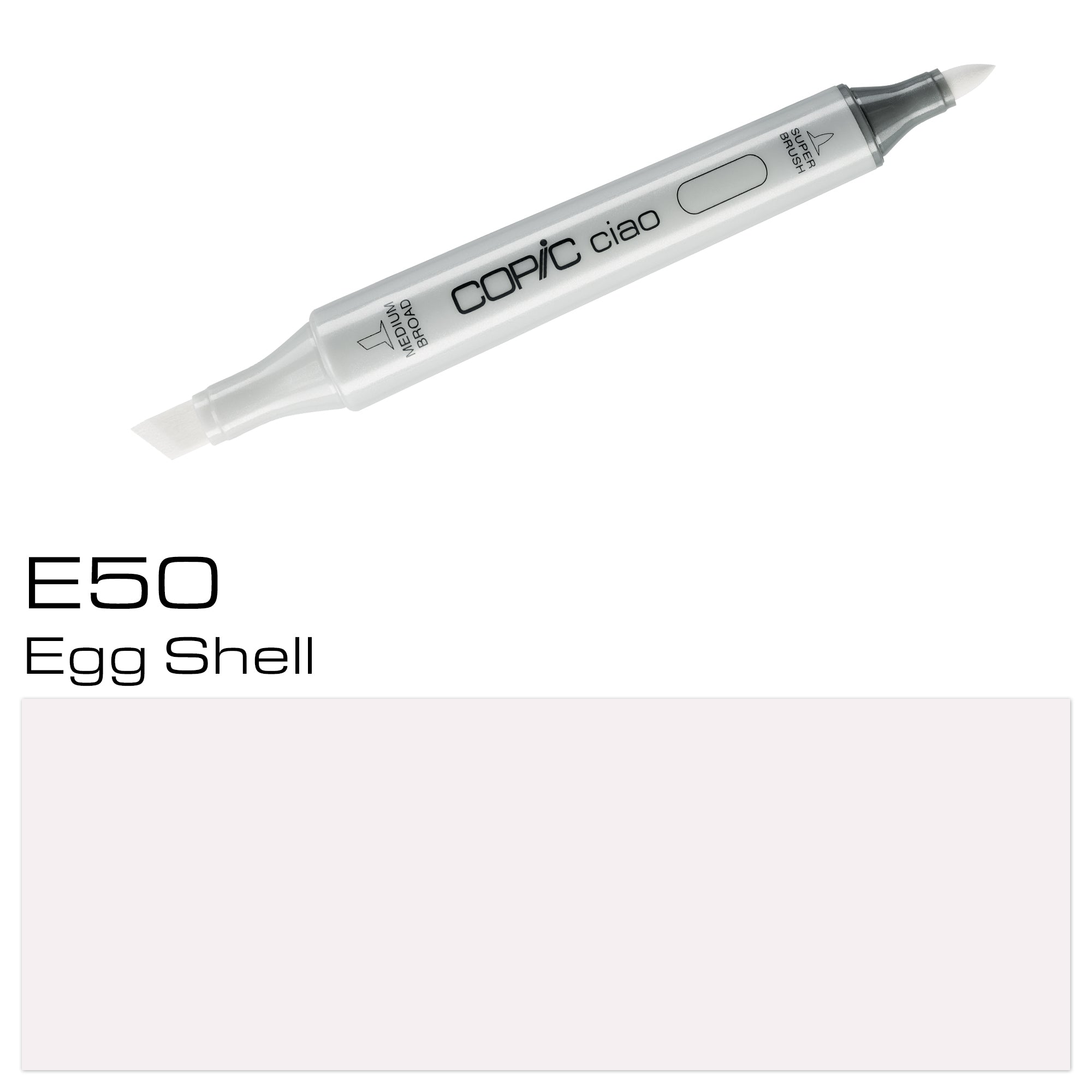 Copic Ciao Marker E 50 Egg Shell - Al Masam Stationery LLC Main image