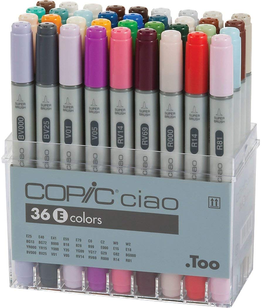 Copic Ciao Set E Colors - Al Masam Stationery LLC Main image