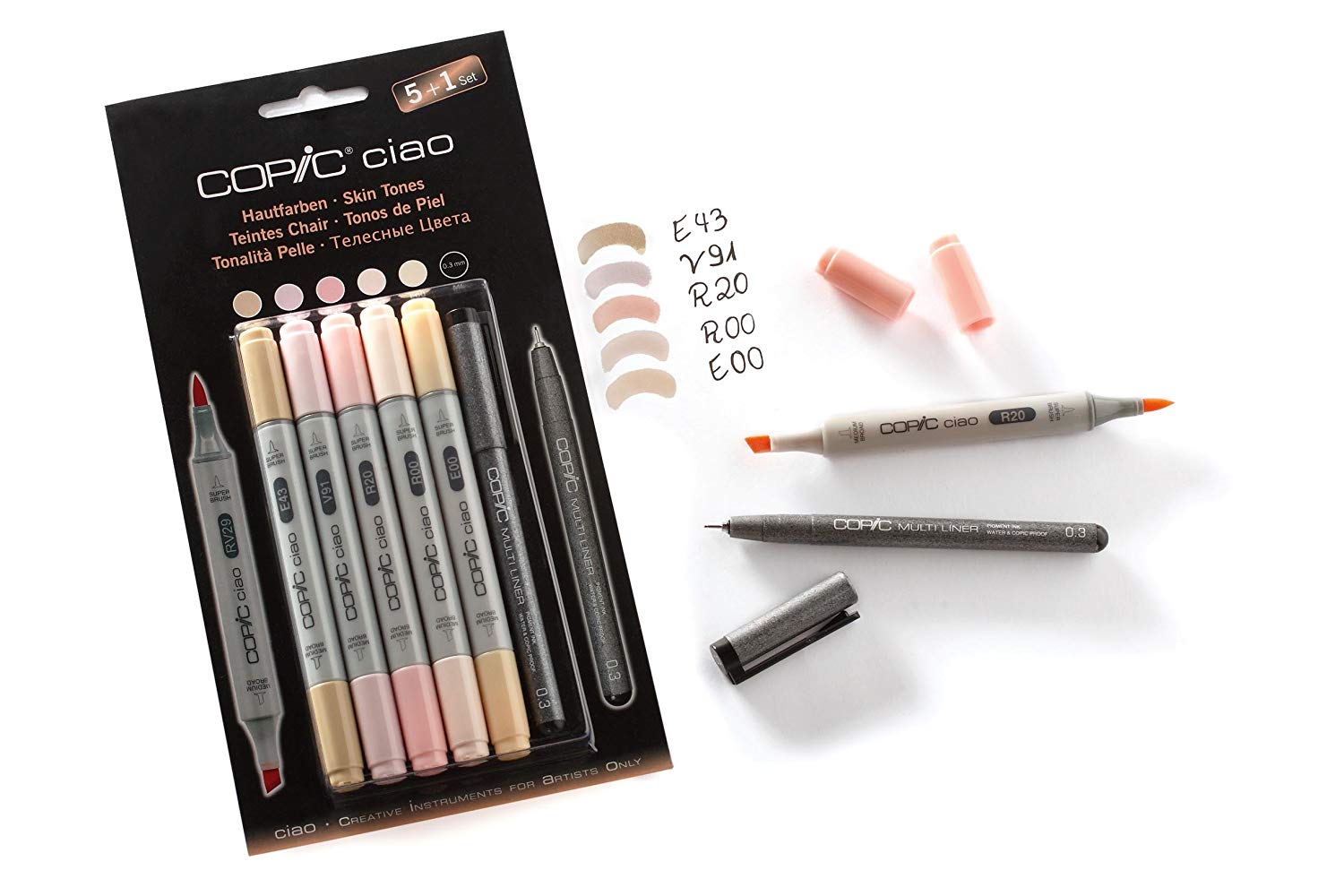 Copic Ciao Set Skin Tones Secondary image