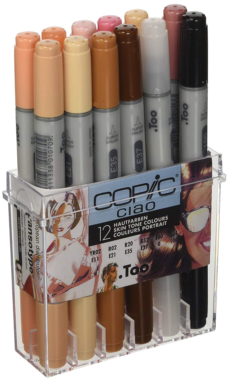 Copic Ciao Skin Tone Set - Al Masam Stationery LLC Main image
