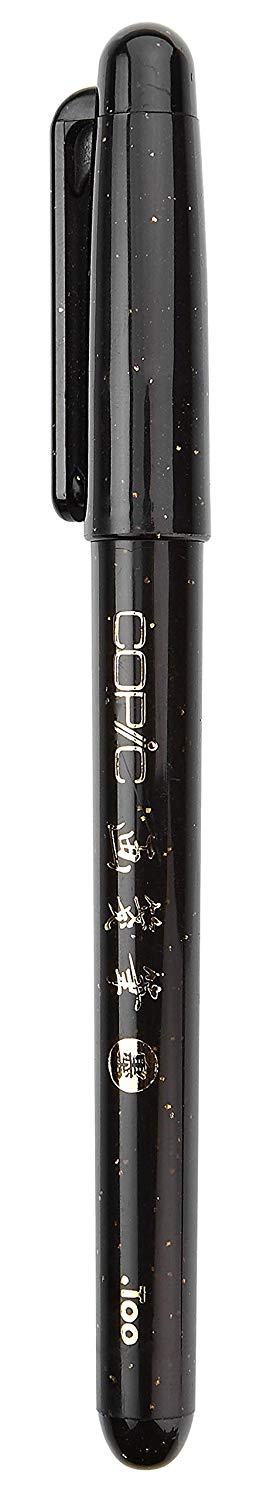 Copic Gasenfude Brush Pen Black - Al Masam Stationery LLC Main image