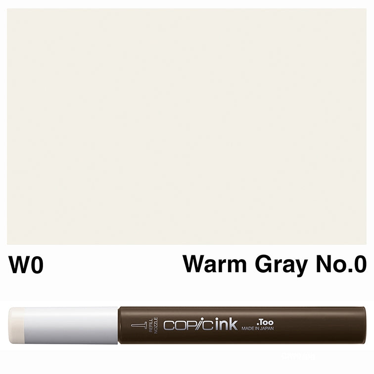 Copic Ink W-0 - Al Masam Stationery LLC