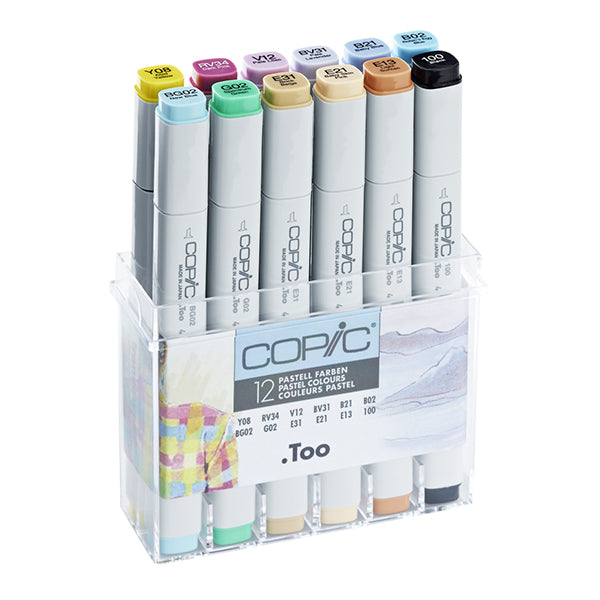 Copic Marker Pastel Colors - Al Masam Stationery LLC Main image