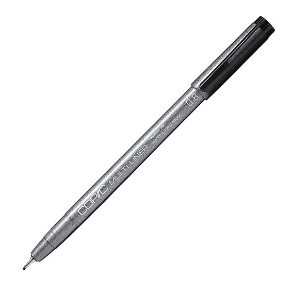 Copic Multiliner  Pen  Size :- 0.8  ( Black) - Classic - Al Masam Stationery LLC Main image