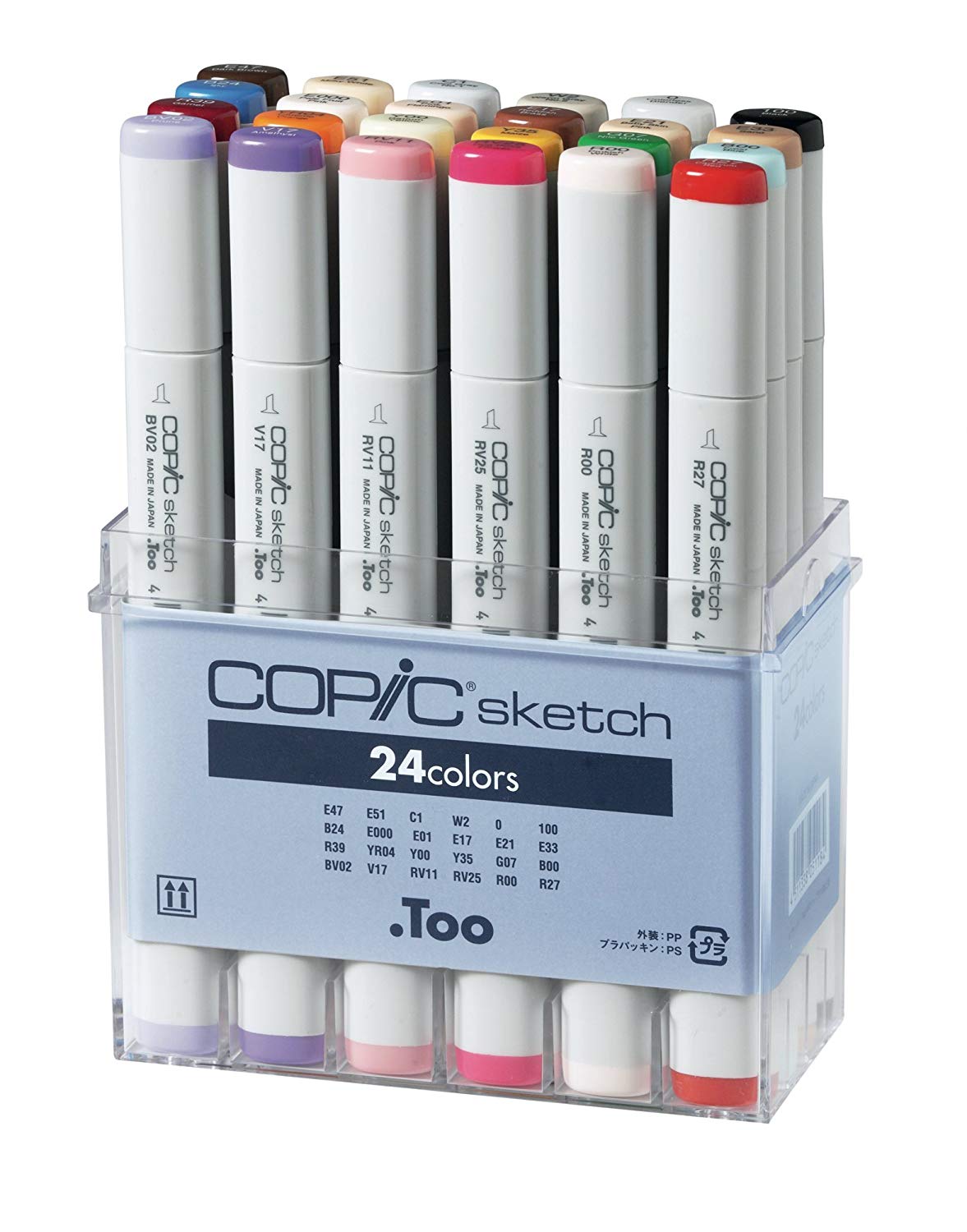 Copic Sketch 24Pc Colors Starter Sets - Al Masam Stationery LLC Main image
