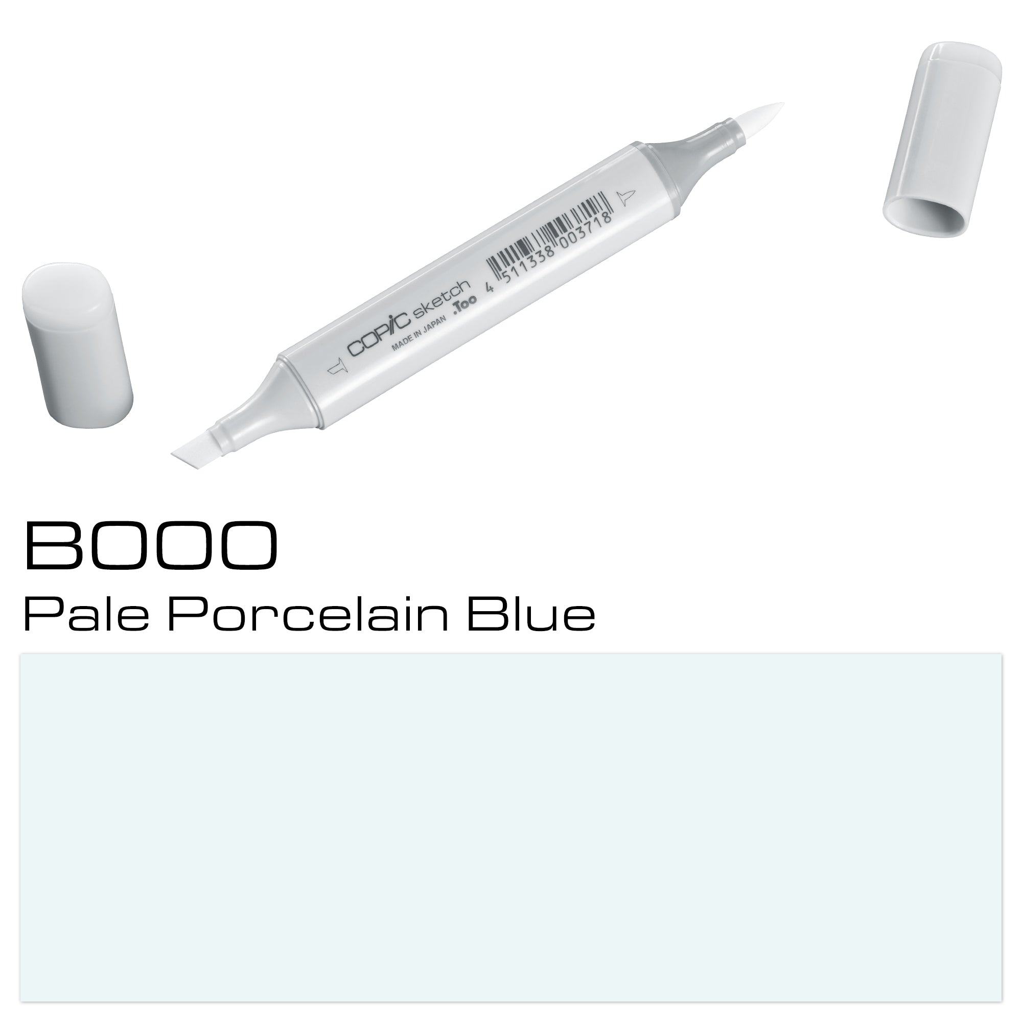 Copic Sketch Marker B000 Pale Porcelain Blue - Al Masam Stationery LLC Main image
