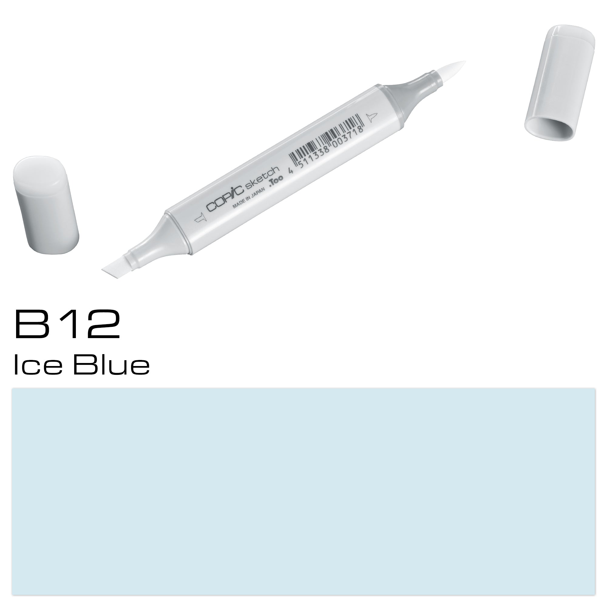 Copic Sketch Marker B12 Ice Blue - Al Masam Stationery LLC Main image