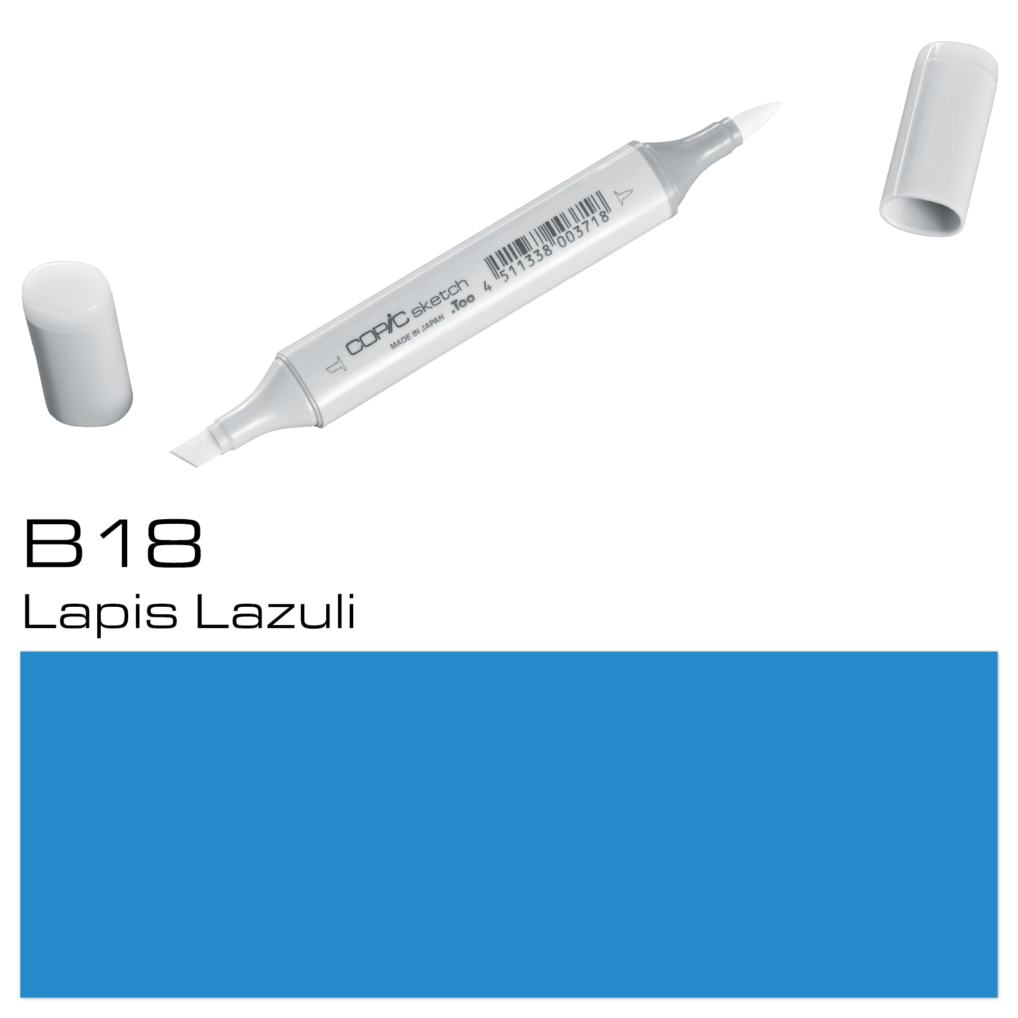 Copic Sketch Marker B18 Lapis Lazuil - Al Masam Stationery LLC Main image