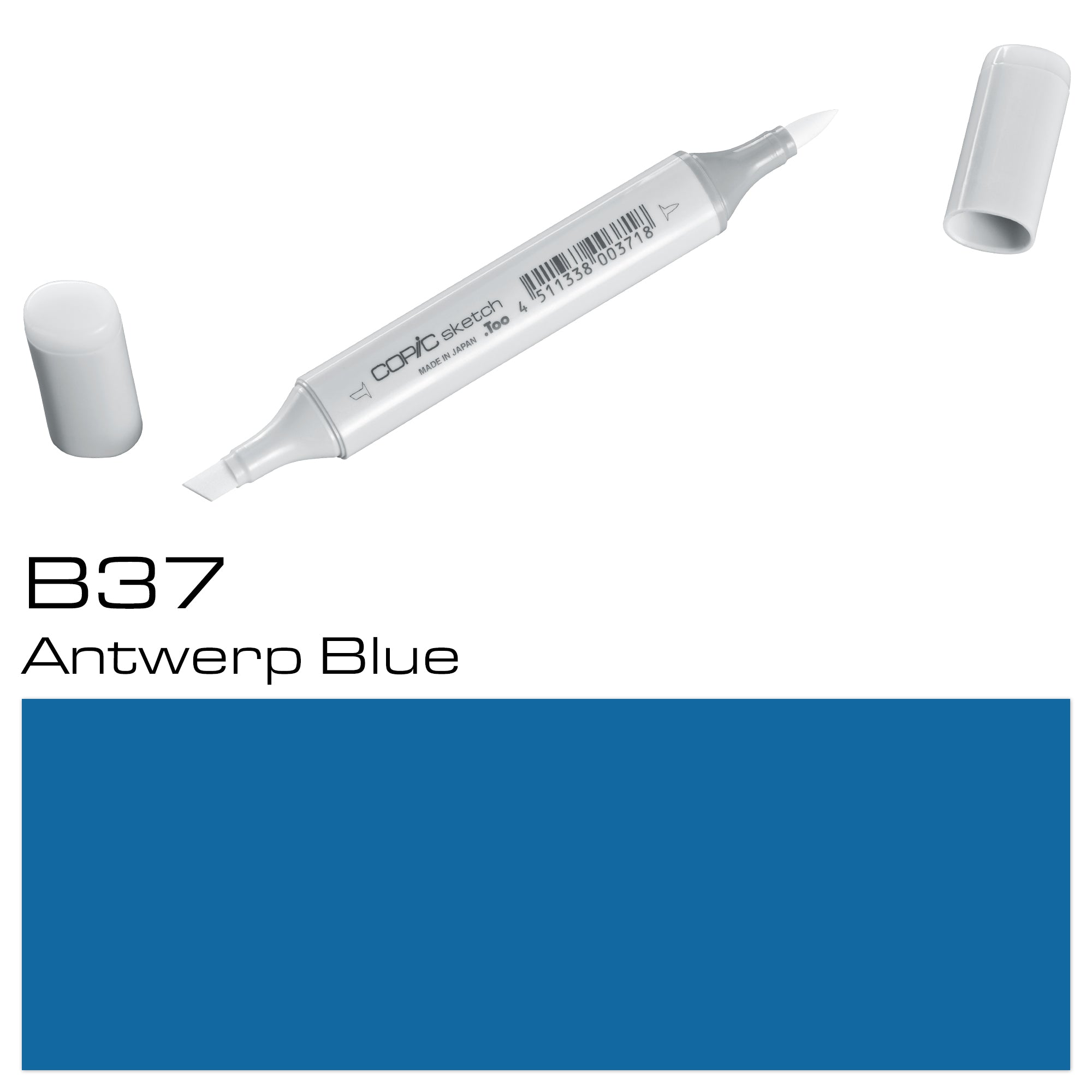 Copic Sketch Marker B37 Antwerp Blue - Al Masam Stationery LLC