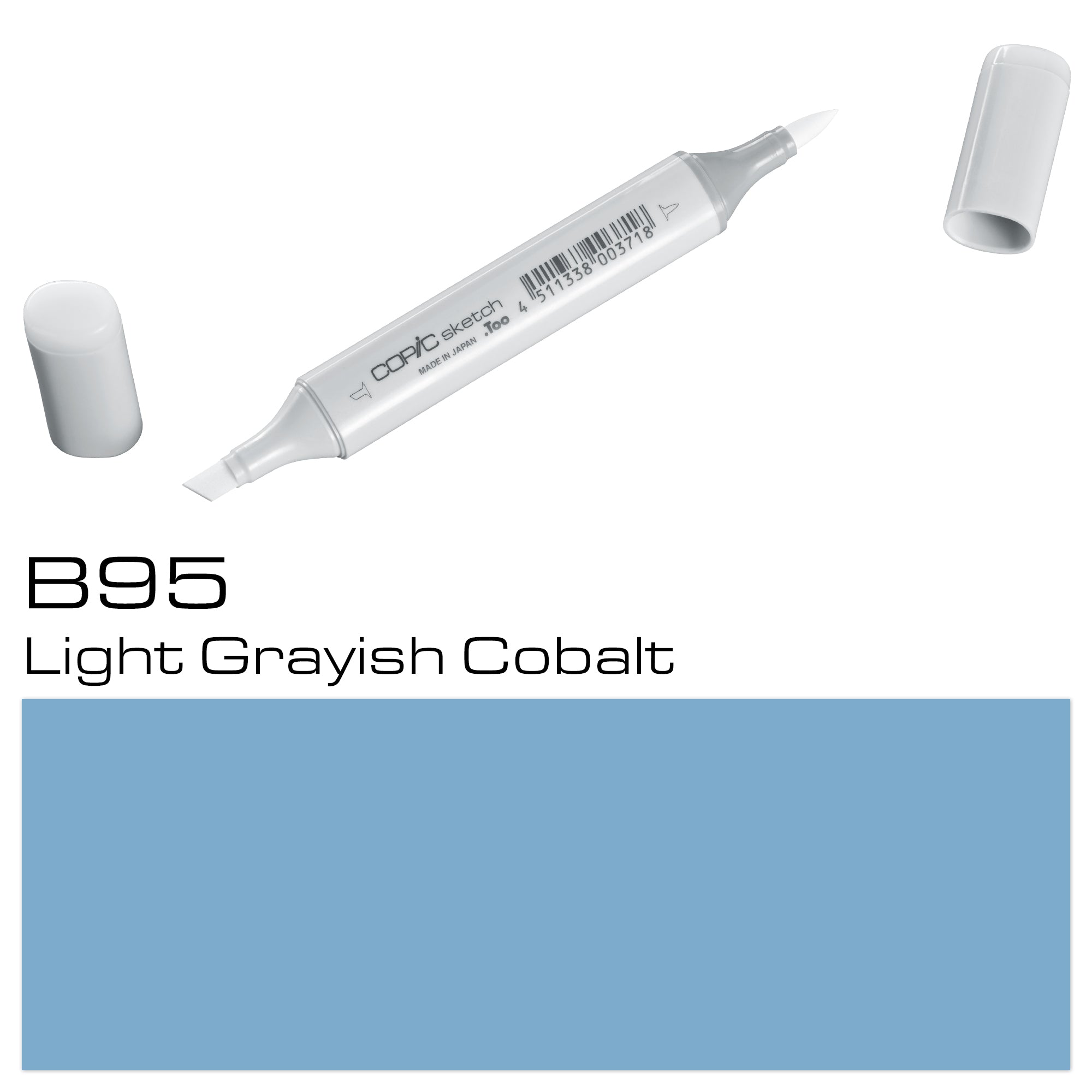 Copic Sketch Marker B95 Light Grayish Cobalt - Al Masam Stationery LLC Main image