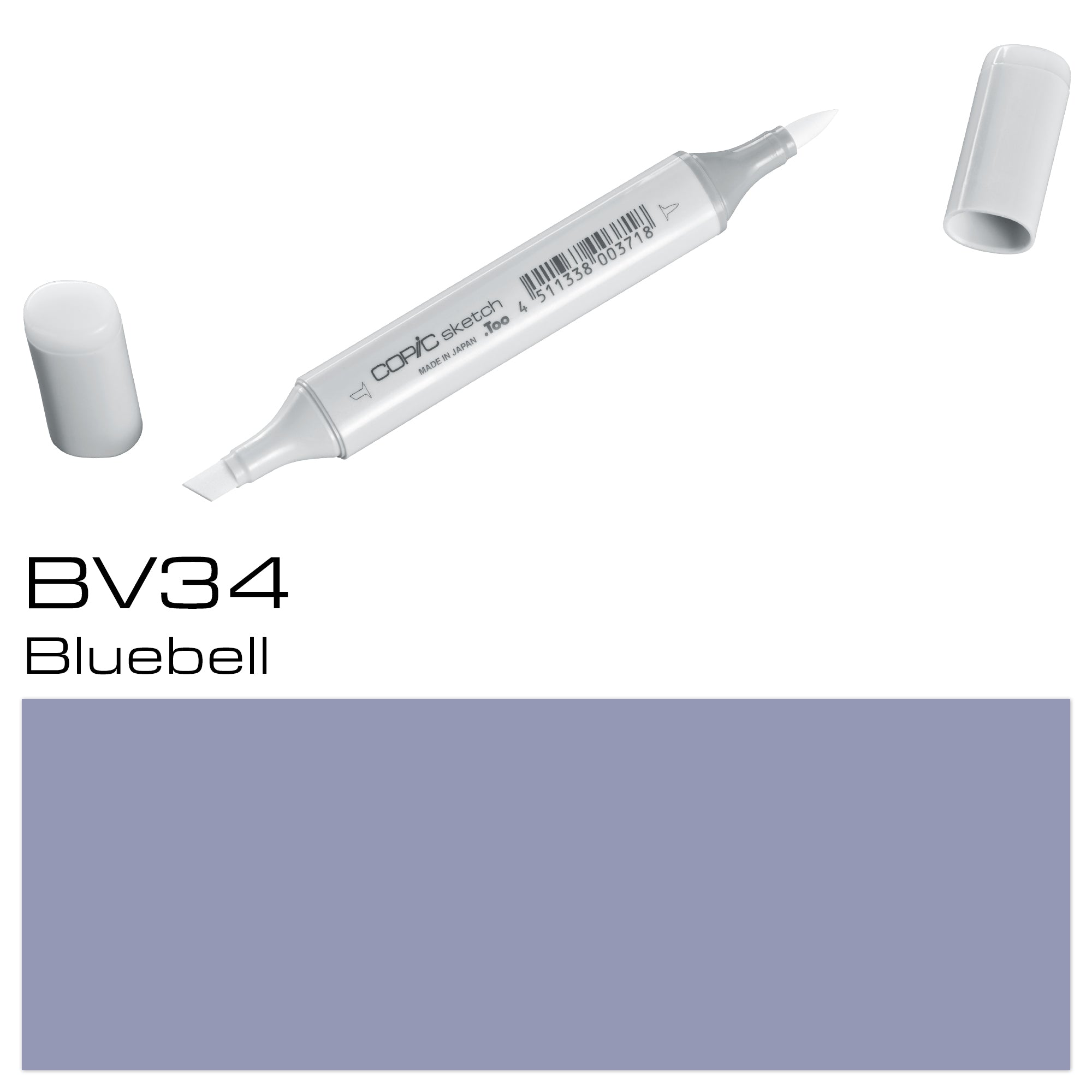 Copic Sketch Marker Bv34 Bluebell - Al Masam Stationery LLC Main image
