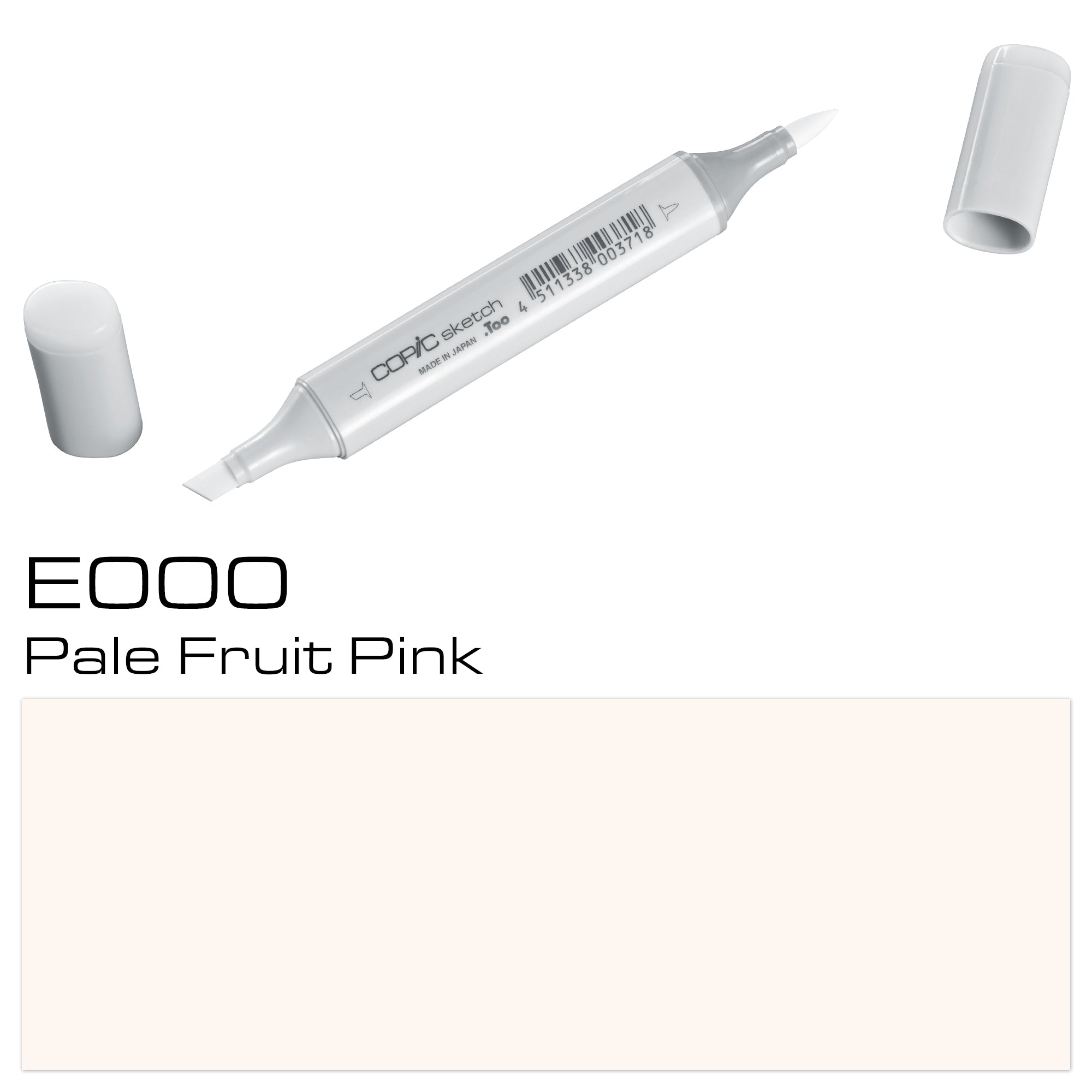 Copic Sketch Marker E000 Pale Fruit Pink - Al Masam Stationery LLC Main image