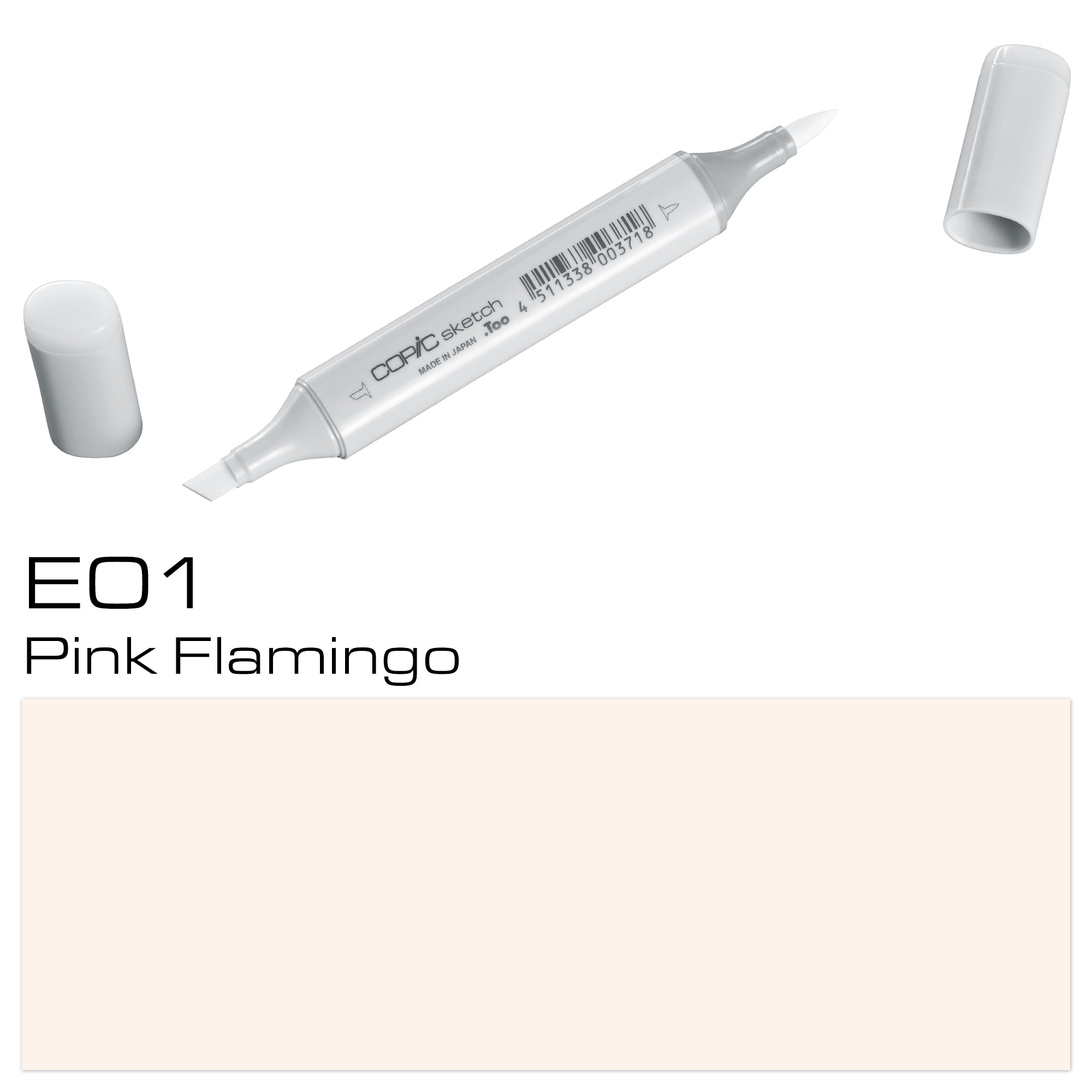 Copic Sketch Marker E01 Pink Flamingo - Al Masam Stationery LLC Main image